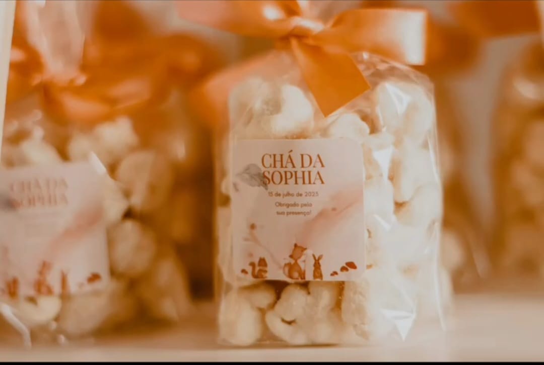 Pipoca gourmet Marcela Pacheco