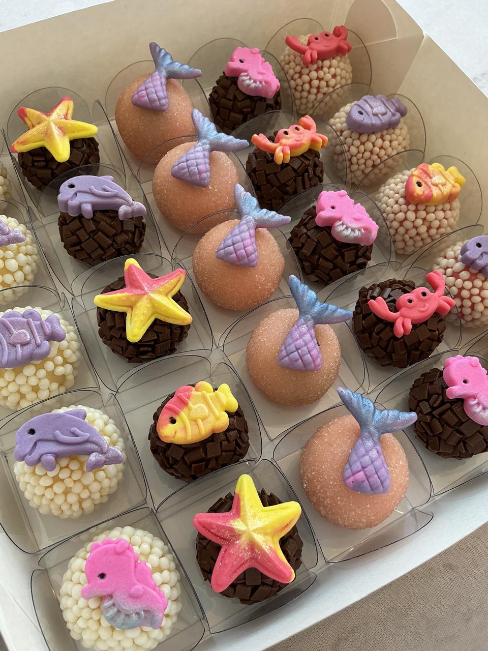 Brigadeiros gourmet Marcela Pacheco